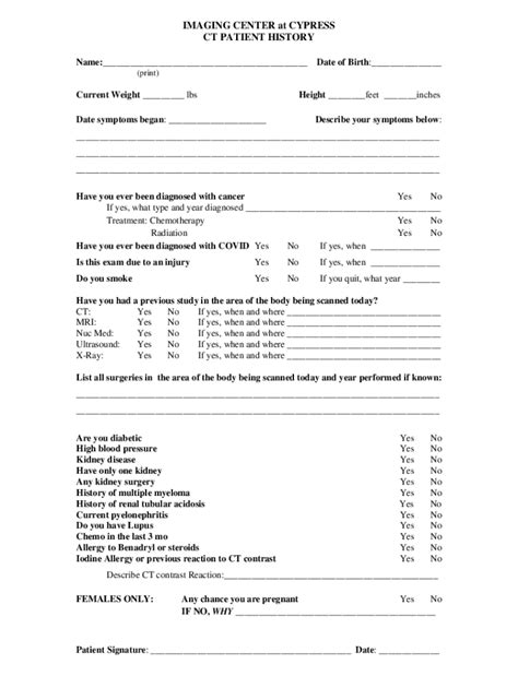 Fillable Online Imaging Center Order Form Fax Email Print Pdffiller