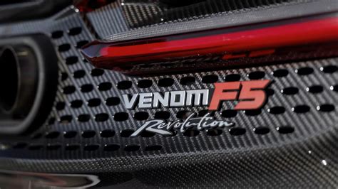 Venom F5 Revolution Roadster In Exposed Carbon Is A One In Three Mortal