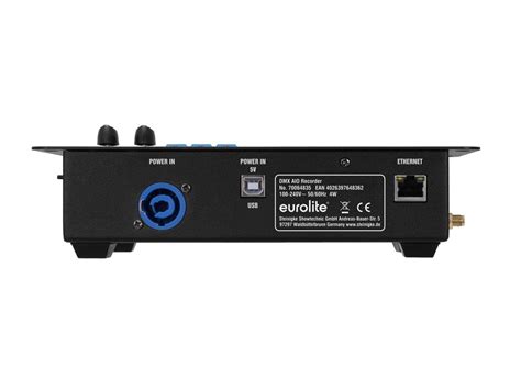 EUROLITE DMX AIO Recorder Merger Artnet Node Signalwandler