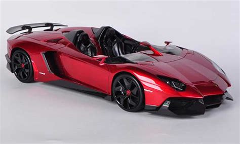 Diecast Model Cars Lamborghini Aventador J 143 Look Smart Svj Metallic