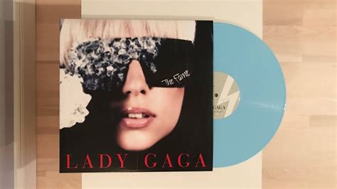 Lady Gaga The Fame Europe Exclusive Ltd Blue Vinyl Unboxing