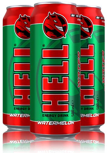 Hell Energy Watermelon 500 Ml Hell Energy Drink