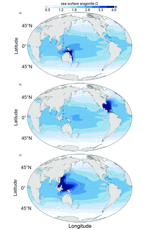 figure  global annual optimal run distributions   ocean