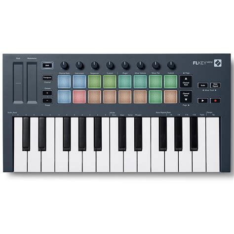 Novation Flkey Mini 25 25 Key Midi Keyboard For Fl Studio