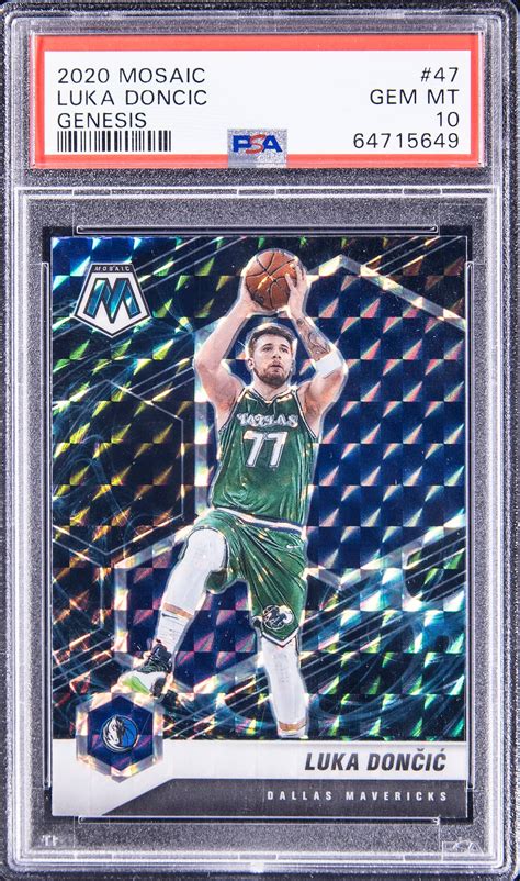 Luka Doncic Mosaic Genesis Ssp Price Guide Sports Card