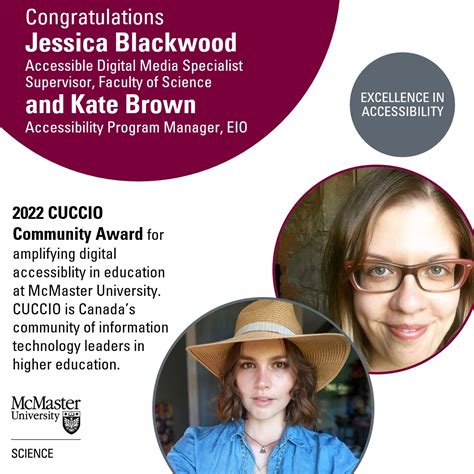 Mcmaster Faculty Of Science On Twitter Congrats To Mcmasteru S