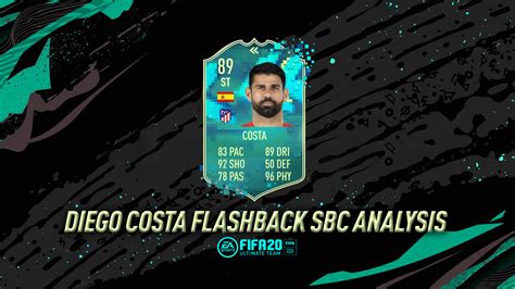 Fifa 20 Ultimate Team Diego Costa Flashback Sbc Requisitos Costos Y