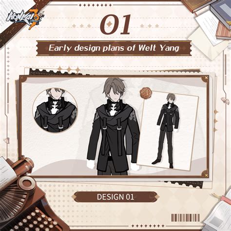 Honkai Impact 3rd And Star Rail Welt Yang Concept Art Shared My Blog