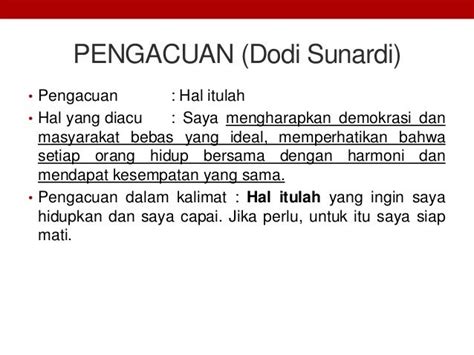 inilah  contoh kalimat pengacu  kata  diacu  bagus