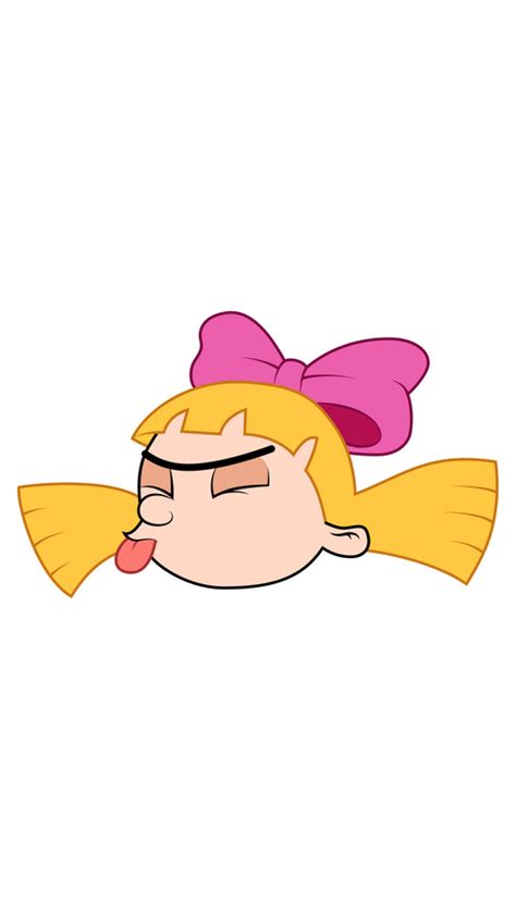 Hey Arnold Helga Sticker Cartoon Stickers Hey Arnold Sticker Art