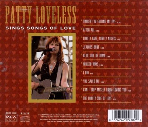 Patty Loveless - Sings Songs Of Love (1996)