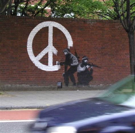 PEACE by Banksy | STREET ART UTOPIA