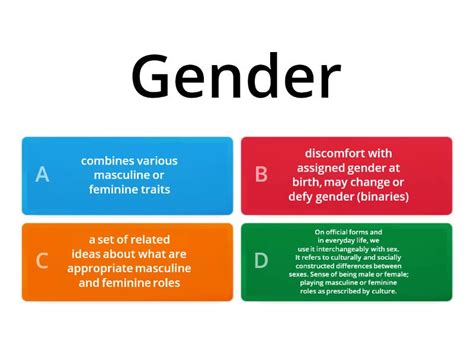 Gender And Sexuality Quiz