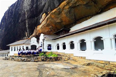 Dambulla The Srilankan Cave Temple With Buddha Statues