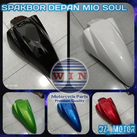 Jual Spakbor Slebor Depan Yamaha Mio Soul Karbu Lama D Hitam Putih