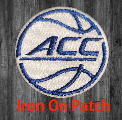 Acc College Basketball Logo Patch Iron On Patch Etsy