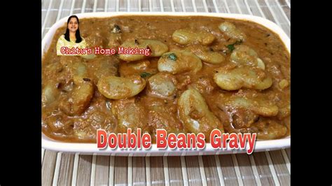 Double Beans Gravy Double Beans Gravy Recipe In Tamil Youtube