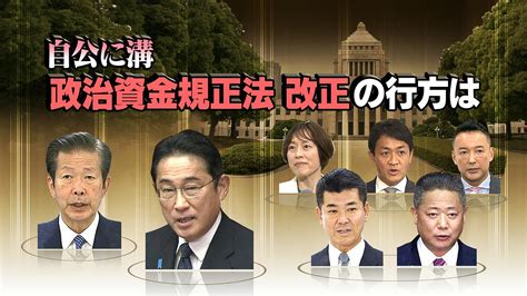 自公に溝 政治資金規正法改正案の行方は 時論公論 Nhk