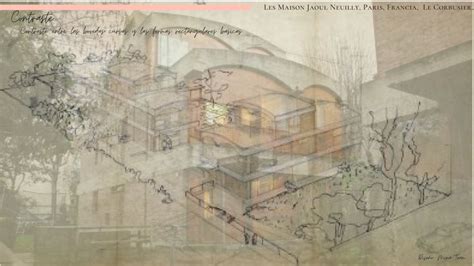 Analisis De Obra Casas Jaoul Francia Le Corbusier