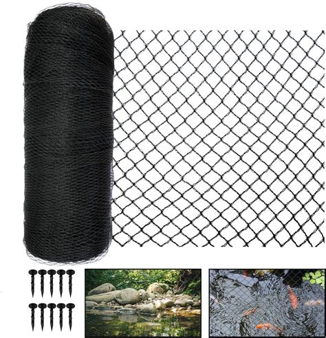 Amazon.com : 15 x 20 FT Koi Pond Pool Netting | Heavy-Duty Fine Mesh