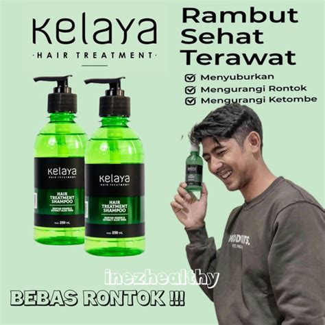 Jual Shampoo Kelaya Hair Treatment Penumbuh Rambut Perawatan Rambut