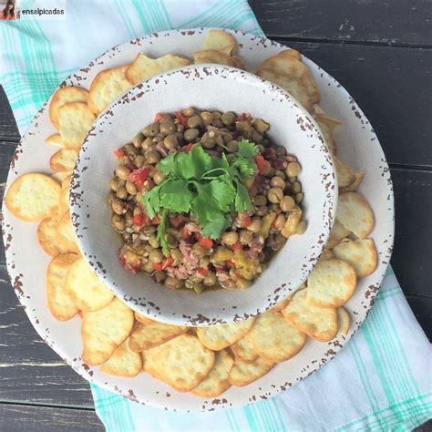 Ensalpicadas On Twitter Ensalada De Gandules Y Amarillos En Escabeche