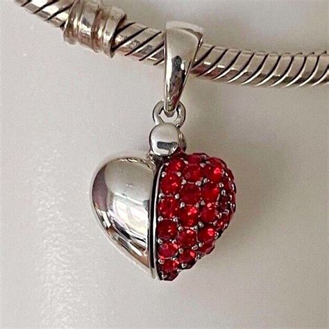 I Love You Heart Charm Bracelet Bead 925 Silver T For Mum Wife