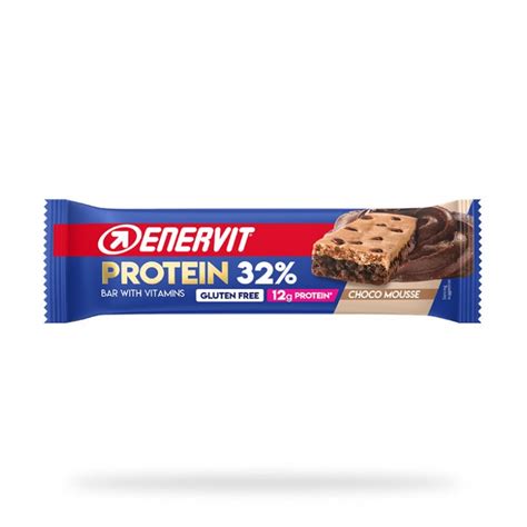 Enervit Box 30 Protein Bar 32 12 G Protein Choco Mousse Barrette