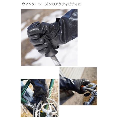 テムレス Temres 01winter ブラック 手袋 メンズ レディース ショーワグローブ Showa Glove M便 11