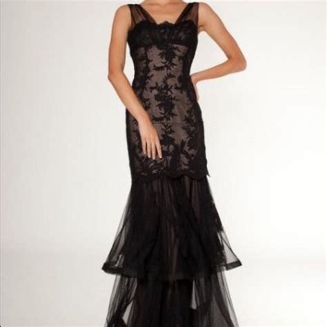 Rickie Freeman For Teri Jon Dresses Teri Jon Lace Evening Gown