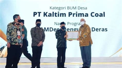 Dua Anak Usaha Bumi Resources Raih Penghargaan CSR PDB Award 2022