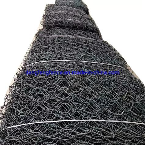 Double Twisted Hexagonal Woven Galvanized Steel Gabion Wire Mesh