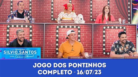 Jogo Dos Pontinhos Programa Silvio Santos Youtube