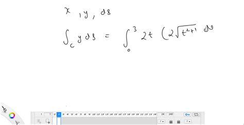 Solved 1 16 Evaluate The Line Integral Where C Is The Given Curve ∫c Y D S C X T 2 Y 2 T