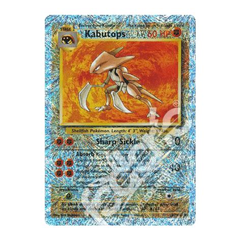 Kabutops Rara Reverse Holo Eng Mint Federicstore