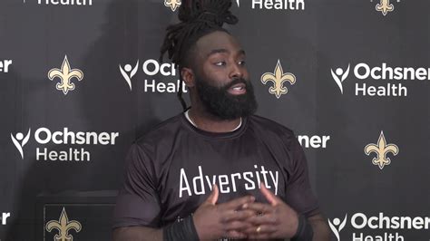 2023 NFL OTAs Demario Davis Interview At Saints OTA Practice 5 30 2023