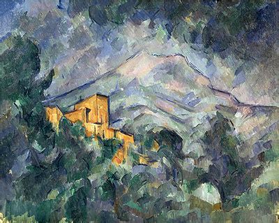 Mont Sainte Victoire Cezanne 1904