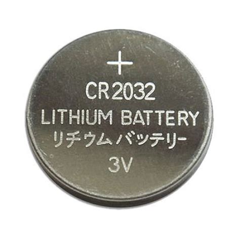 Батарея литиевая CR2032