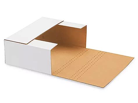 11 1 8 X 8 3 4 X 4 White Easy Fold Mailers S 3178 Uline