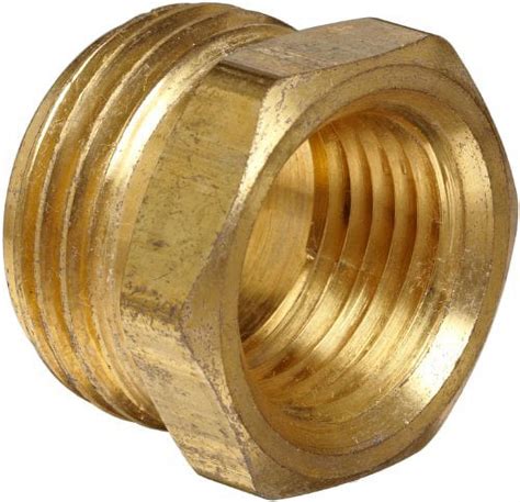 Anderson Metals Brass Garden Hose Fitting Connector 3 4 Male Hose Id