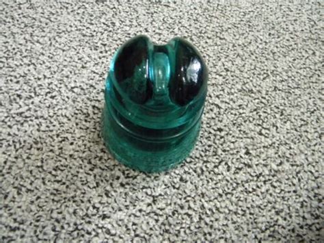 Vintage Aqua Blue Glass Insulator Hemingray 43 Ebay