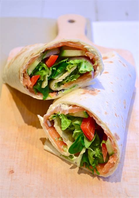 Lunch Wrap Met Zalm En Roomkaas Uit Pauline S Keuken