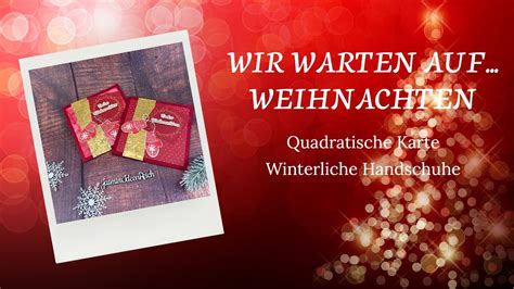 Wir Warten Auf Weihnachten Feierliche Anh Nger Weihnachtskarte