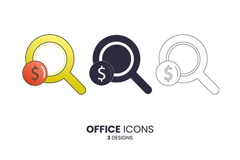 Coin Magnifier Graphic by uxostudio · Creative Fabrica