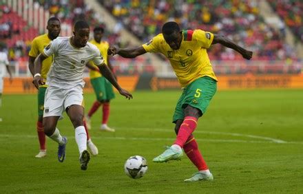 Harold Moukoudi Cameroon During Cameroun Versus Editorial Stock Photo