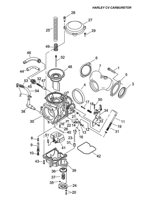 Harley Cv Carb Diagram