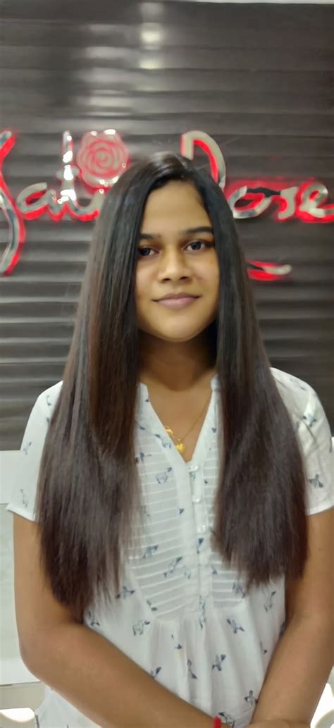 Bengali Girl S Mid Back Length Silky Hair Style Makeover Village Barber Stories