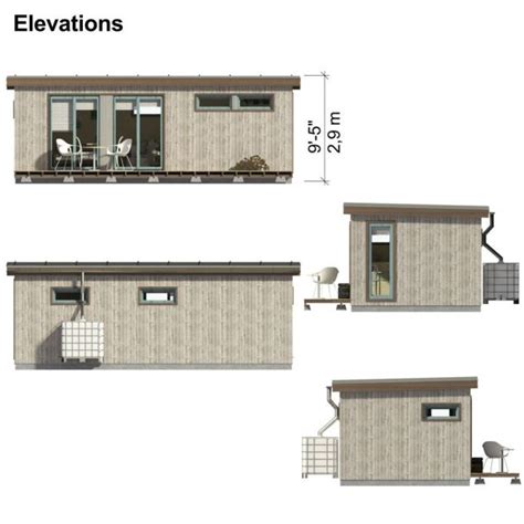 Small Modern Cabin Plans - Pin-Up Houses