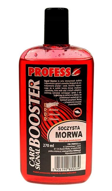 Profess Booster Ml Soczysta Morwa Sklep Rybkowo Pl