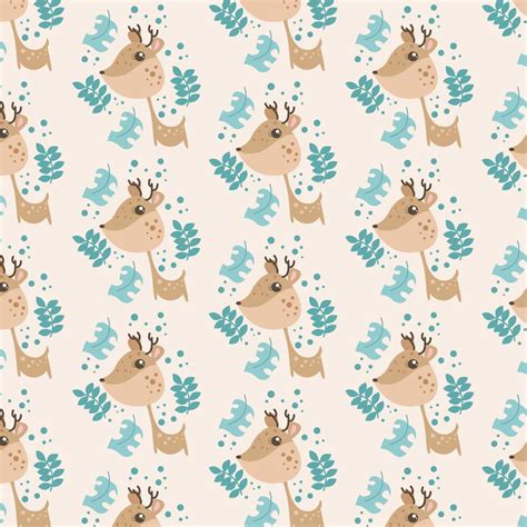 CUTE PATTERN OF ANIMAL 13384097 Vector Art at Vecteezy